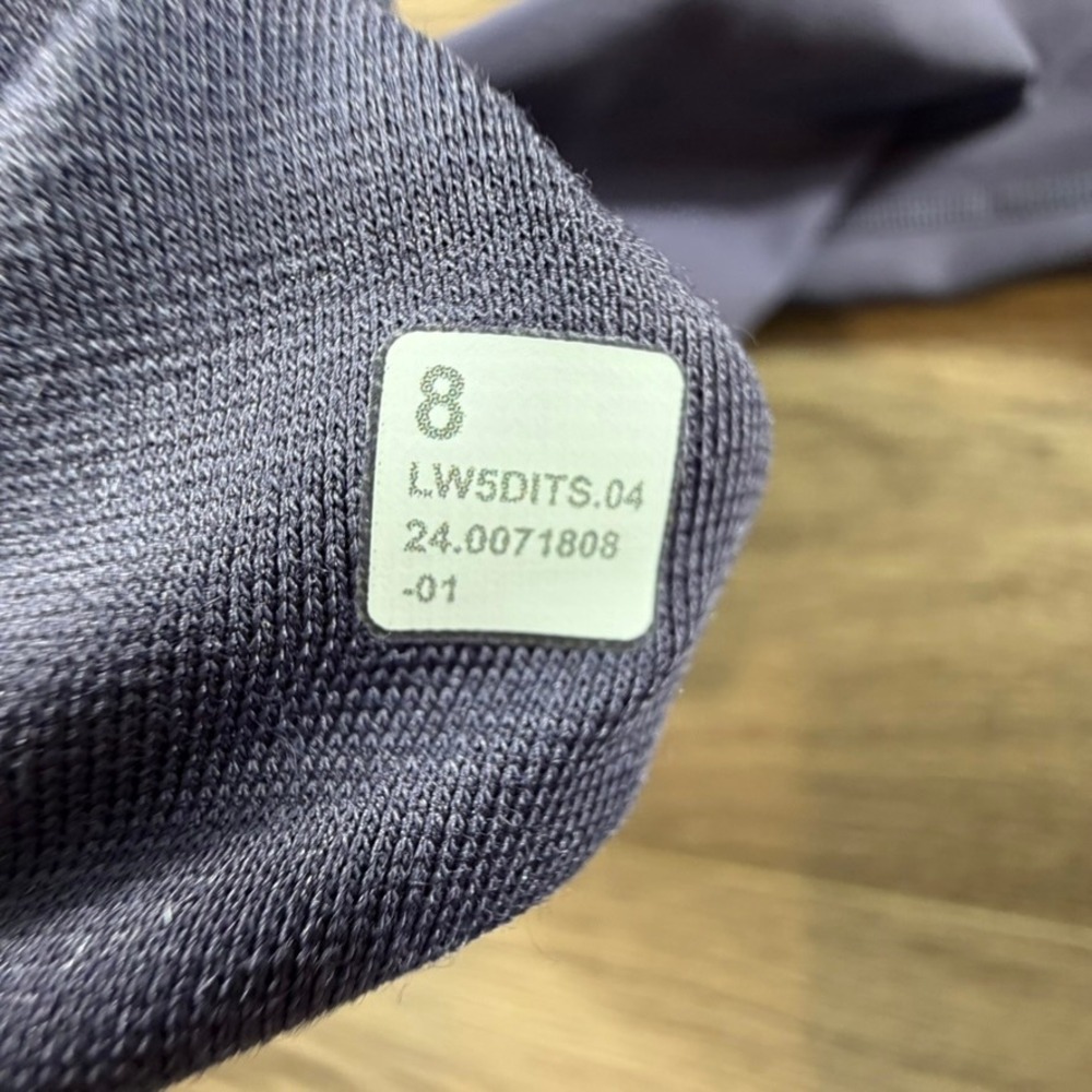 Lululemon Align High Rise Leggings 28" Purple Gray Size 8 Buttery Soft Athletic - Picture 15 of 15